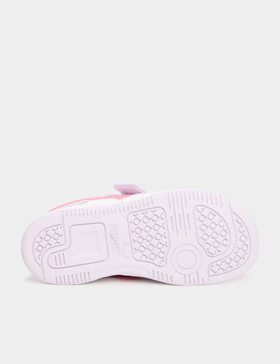 Tennis à lacets Puma rose fushia fille