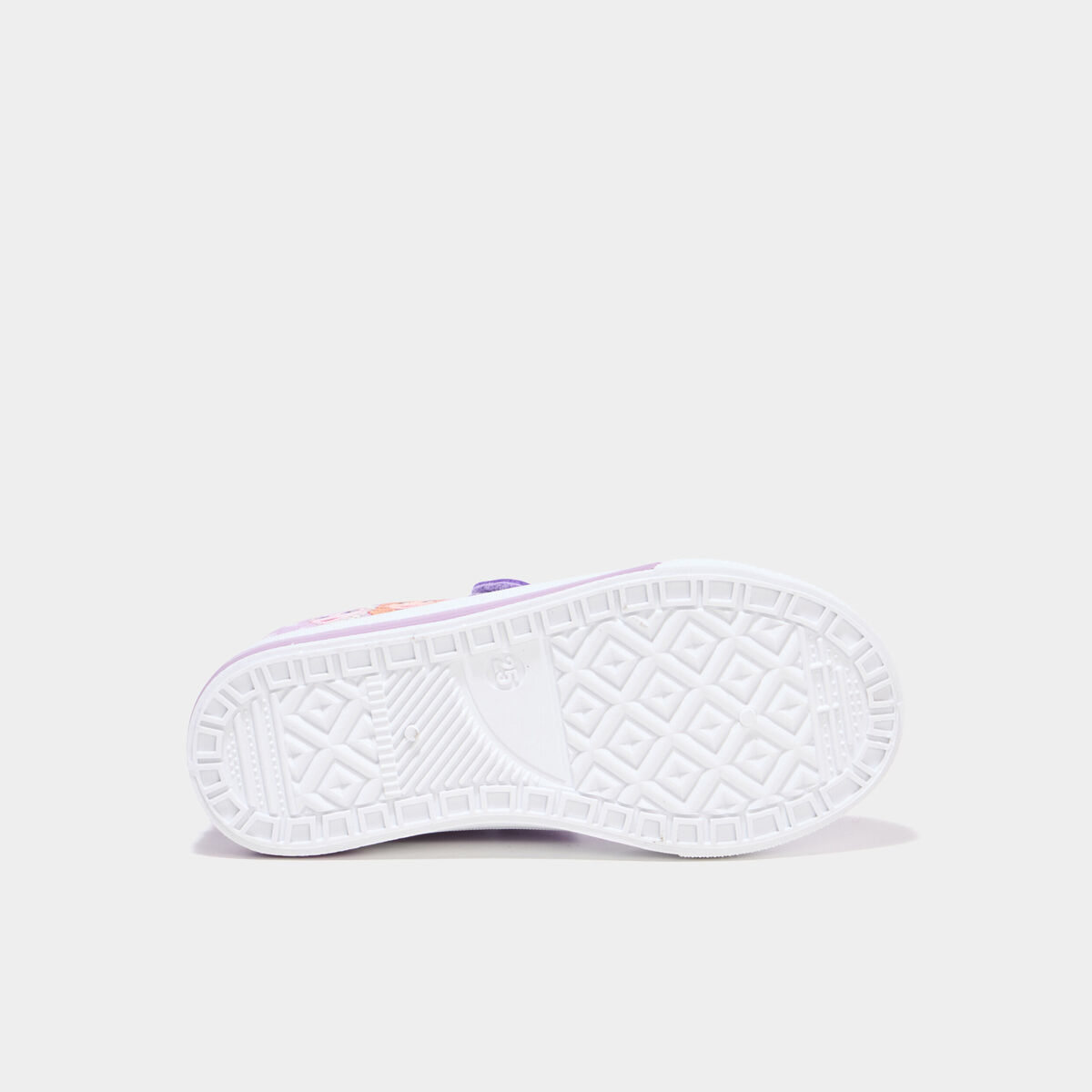 Tennis lumineuses bout renforc&eacute; Frozen parme fille