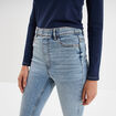 Jegging skinny taille haute denim double stone femme