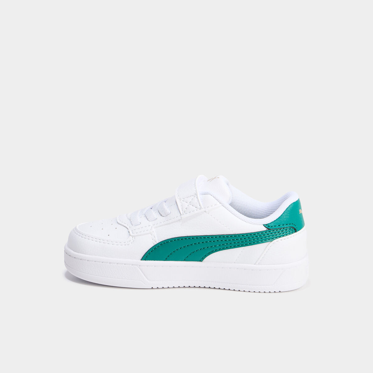 Tennis basses à scratchs Puma Caven 2.0 vert garçon