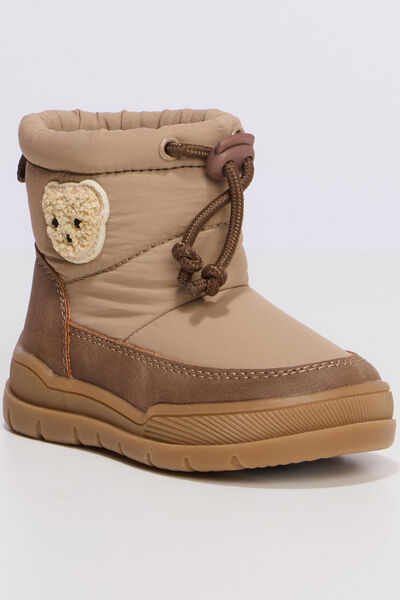 Boots &agrave; semelle &eacute;paisse imperm&eacute;ables marron b&eacute;b&eacute; gar&ccedil;on