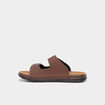 Mules avec boucles marron homme