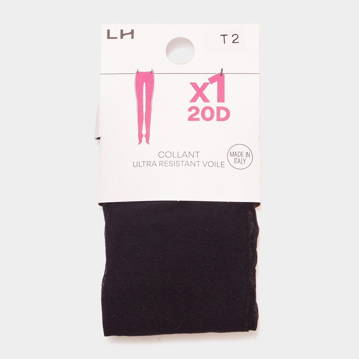 Collants ultra résistants 20D noir femme