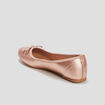 Ballerines avec noeuds sable fille
