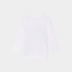 T-shirt manches longues coton blanc bébé garçon