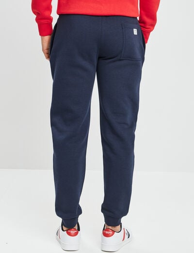 Pantalon jogging ajusté Creeks bleu marine homme