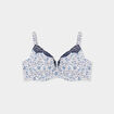 Soutien-gorge emboitant microfibre blanc femme grande taille
