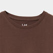T-shirt manches longues marron fonc&eacute; gar&ccedil;on