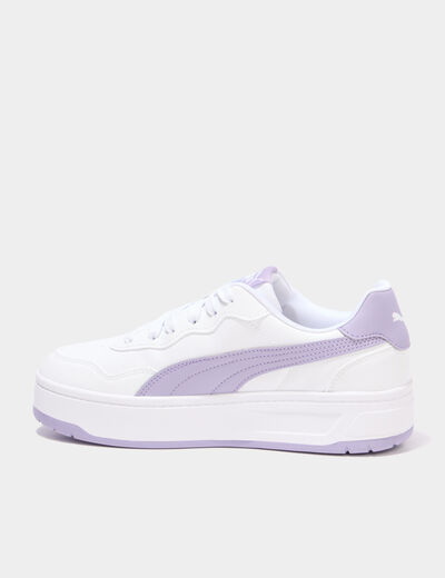 Tennis basses Puma Court Lally Skye violet femme