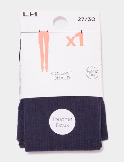 Collants bleu marine fille