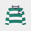 T-shirt manches longues coton Creeks vert garçon