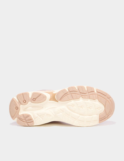 Baskets running rose femme