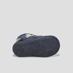Bottillons Lulu Castagnette bleu marine bébé fille