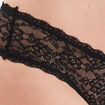 Shorty en dentelle noir femme