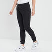Pantalon jogging slim taille élastiquée noir femme