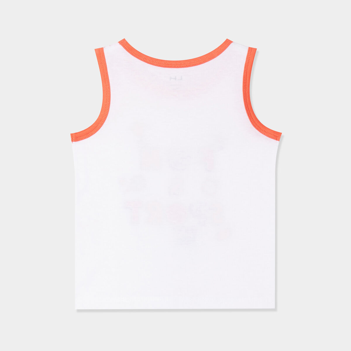 Ensemble 2 pièces débardeur short coton rouge corail bébé garçon