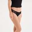 Shorty en dentelle noir femme