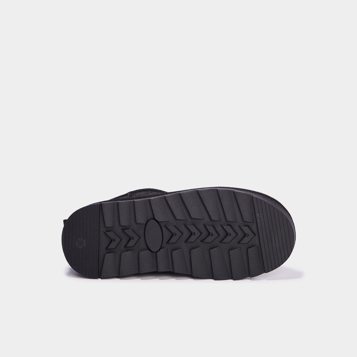 Bottines fourr&eacute;es plates noir fille