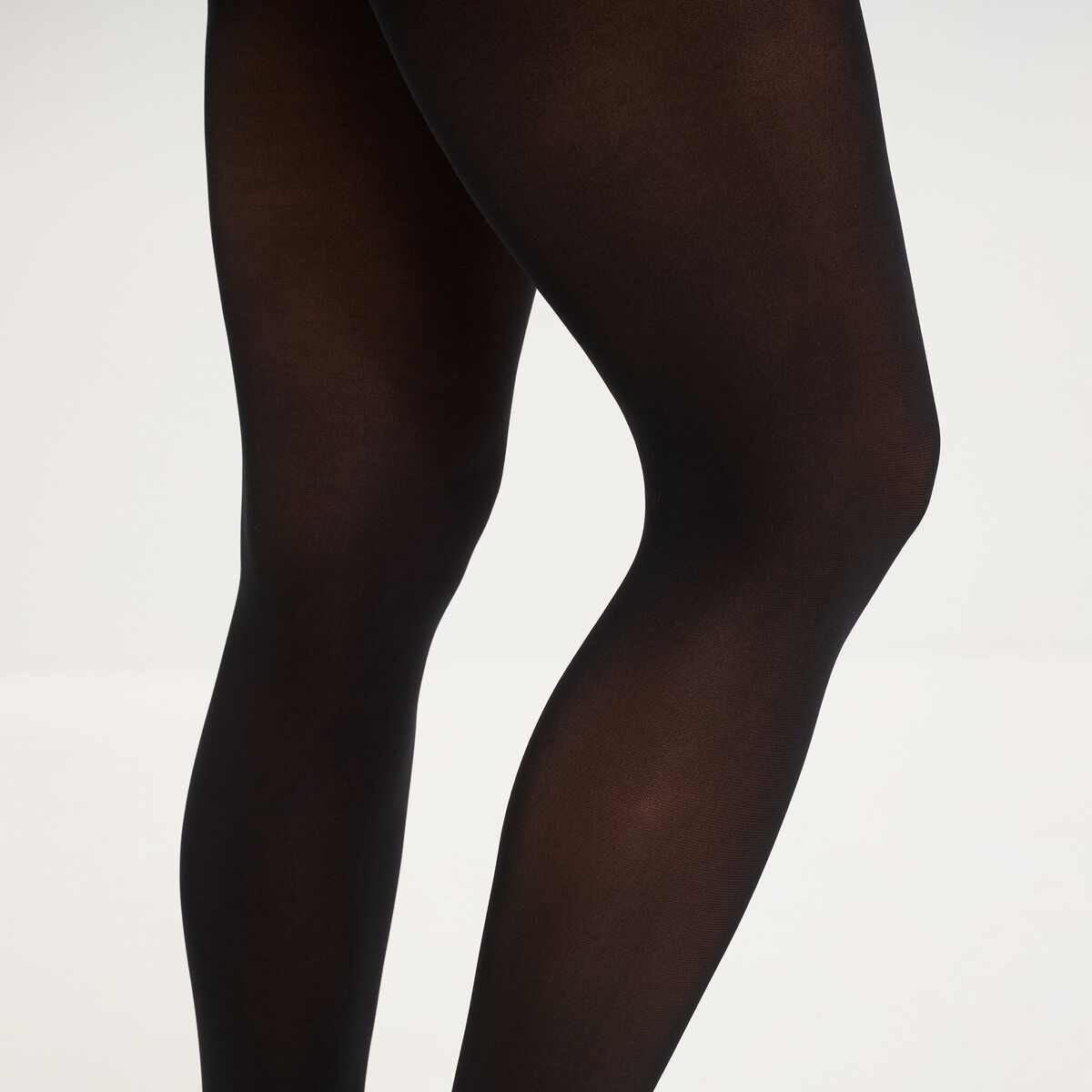 Lot 2 paires collants noir femme