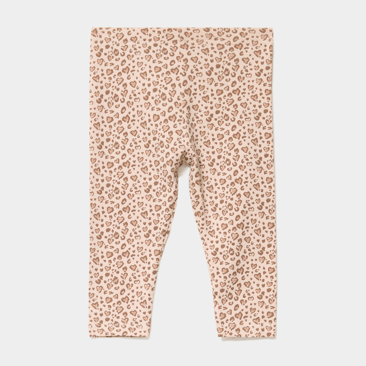 Legging coton majoritaire creme b&eacute;b&eacute; fille