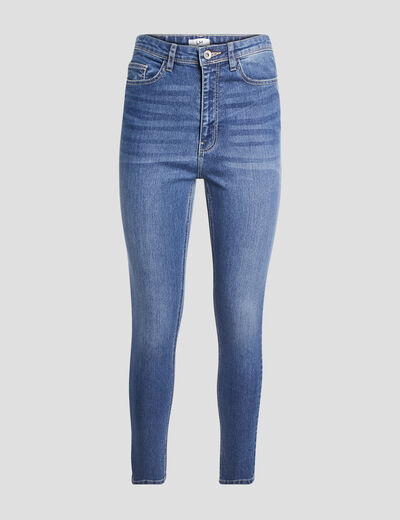 Jeans skinny 7/8ème denim double stone femme