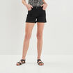 Short skinny 5 poches noir femme