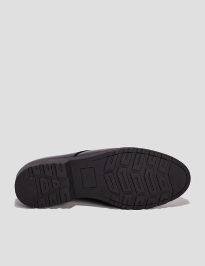 Derbies à lacets crantées Liberto noir femme