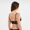 Soutien-gorge bustier dentelle noir femme