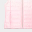 Doudoune légère sans manches rose pastel fille