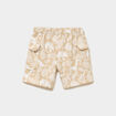 Short poches avec rabat beige b&eacute;b&eacute; gar&ccedil;on