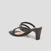 Mules &agrave; talons noir femme