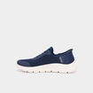 Baskets running Slip Ins GO WALK FLEX bleu marine femme