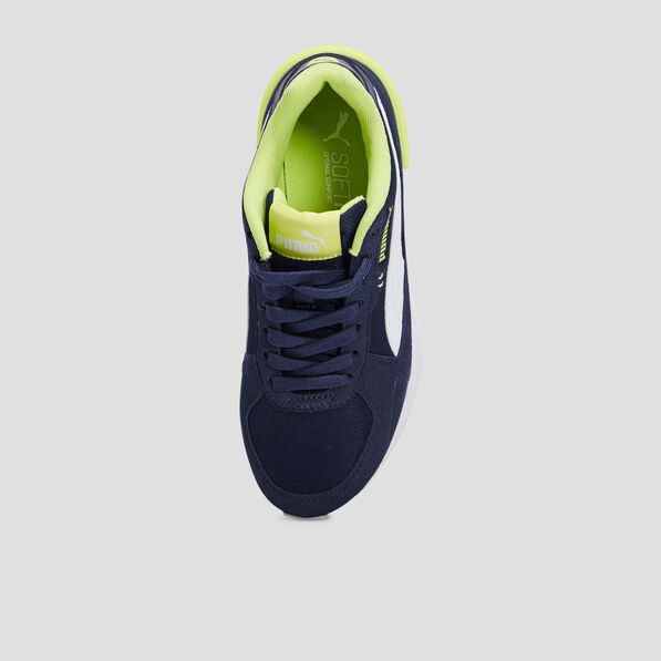 Baskets running à lacets Puma Graviton bleu marine garçon