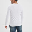 T-shirt manches longues Liberto blanc homme