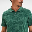 Polo manches courtes coton vert homme