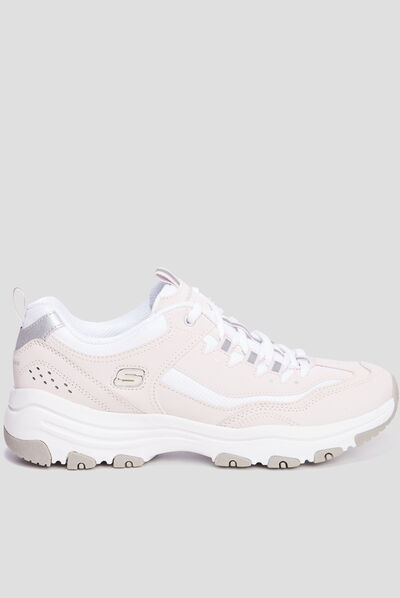 Baskets running mémoire forme Skechers rose femme