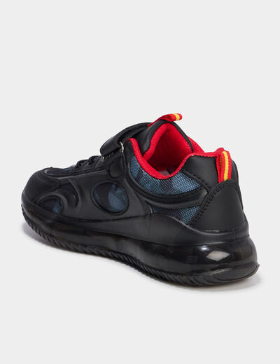 Baskets running à scratchs Dragon Ball Z noir garçon