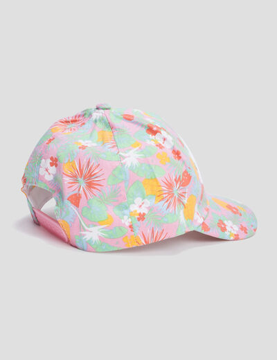 Casquette multicolore fille