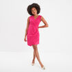 Robe portefeuille boucle Mosquitos rose fushia femme