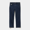 Jean regular chaud 5 poches bleu fonc&eacute; gar&ccedil;on