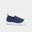Baskets bout renforc&eacute; &agrave; semelle souple bleu marine b&eacute;b&eacute; gar&ccedil;on