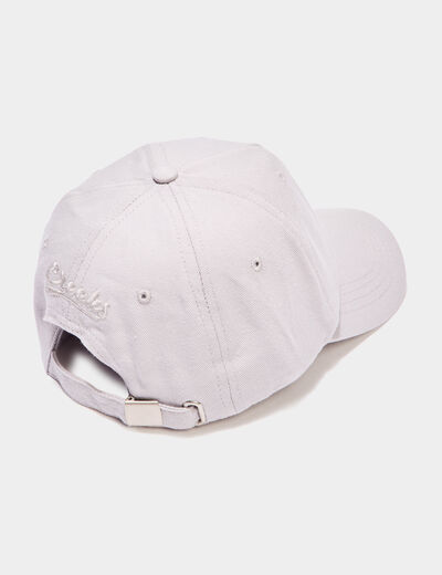 Casquette gris clair homme