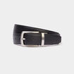 Ceinture r&eacute;versible noir homme