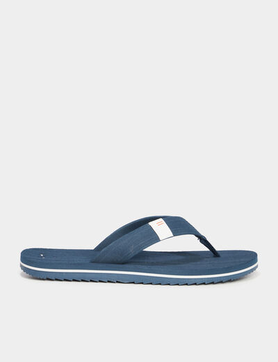 Tongs de plage bleu marine homme