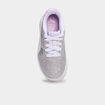 Baskets &agrave; paillettes Puma Carina gris argent fille