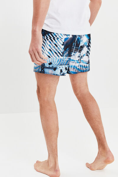Short de bain Freegun bleu homme