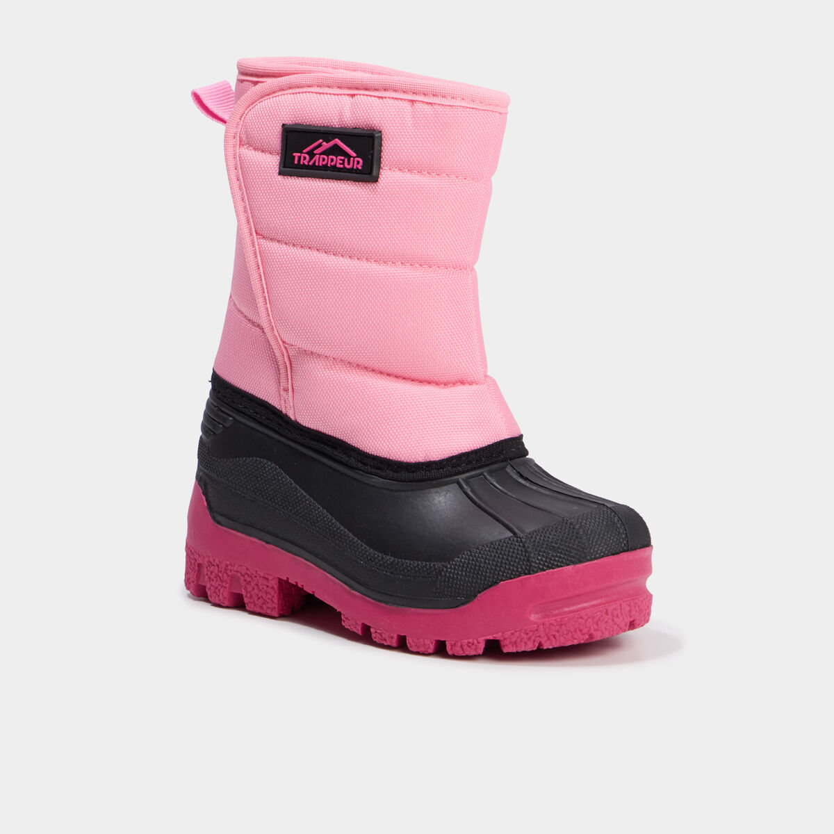 Bottes de neige fourr&eacute;es rose b&eacute;b&eacute; fille