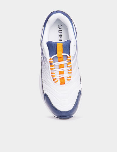 Baskets running semelles bulles Liberto multicolore garçon