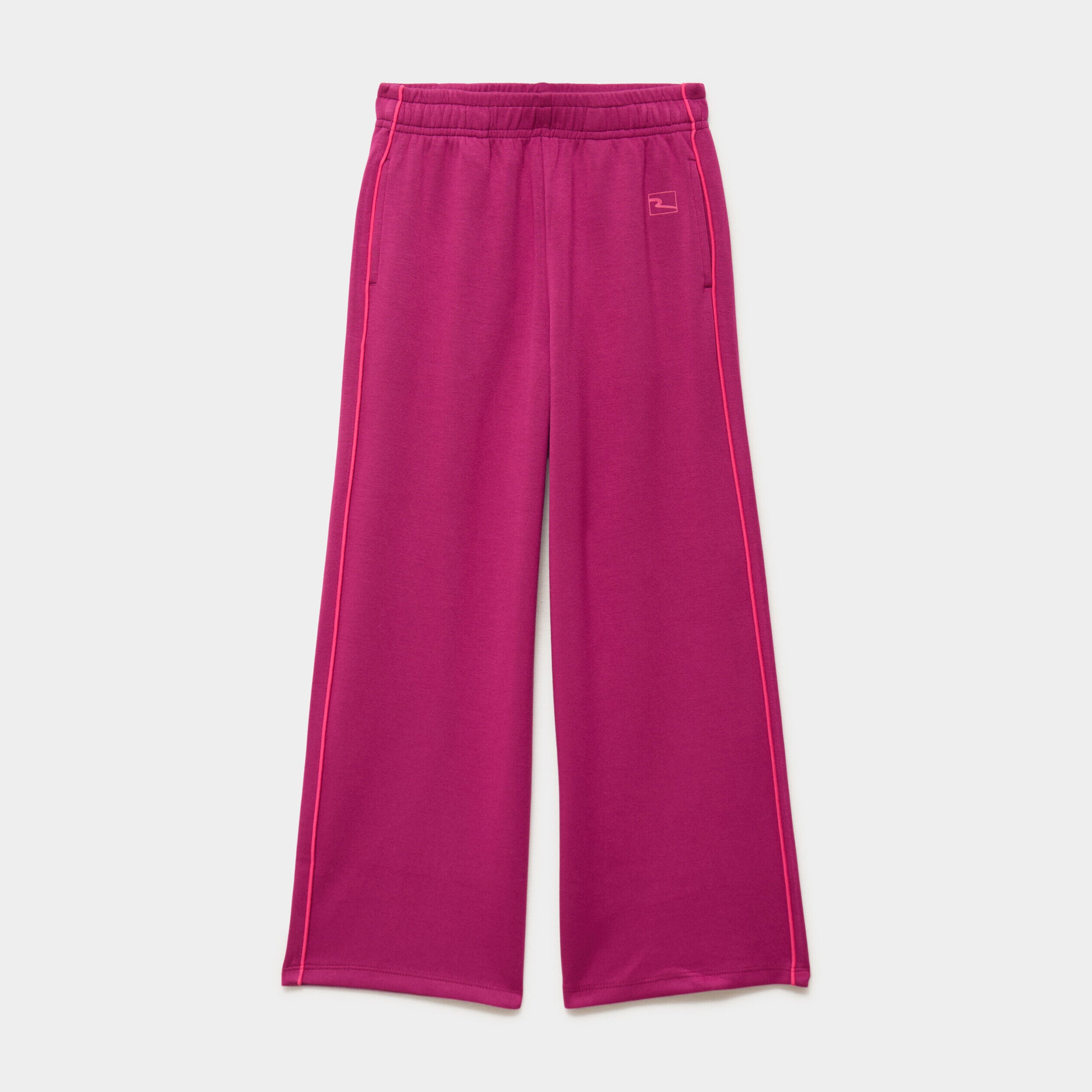 Pantalon de jogging effet stretch violet fille