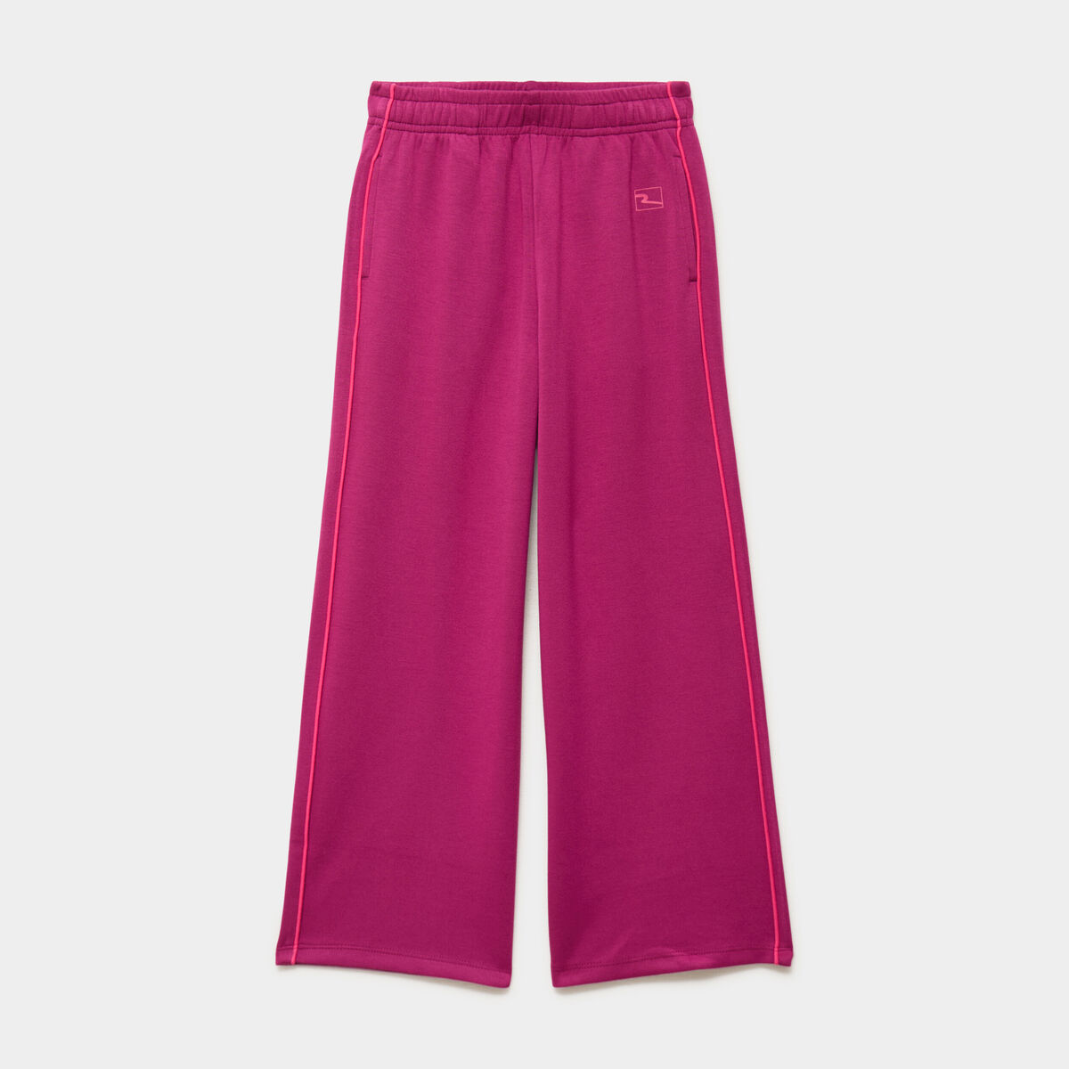 Pantalon de jogging effet stretch violet fille